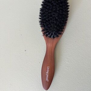 Living Proof Wooden Hair Brush with Black Bristles